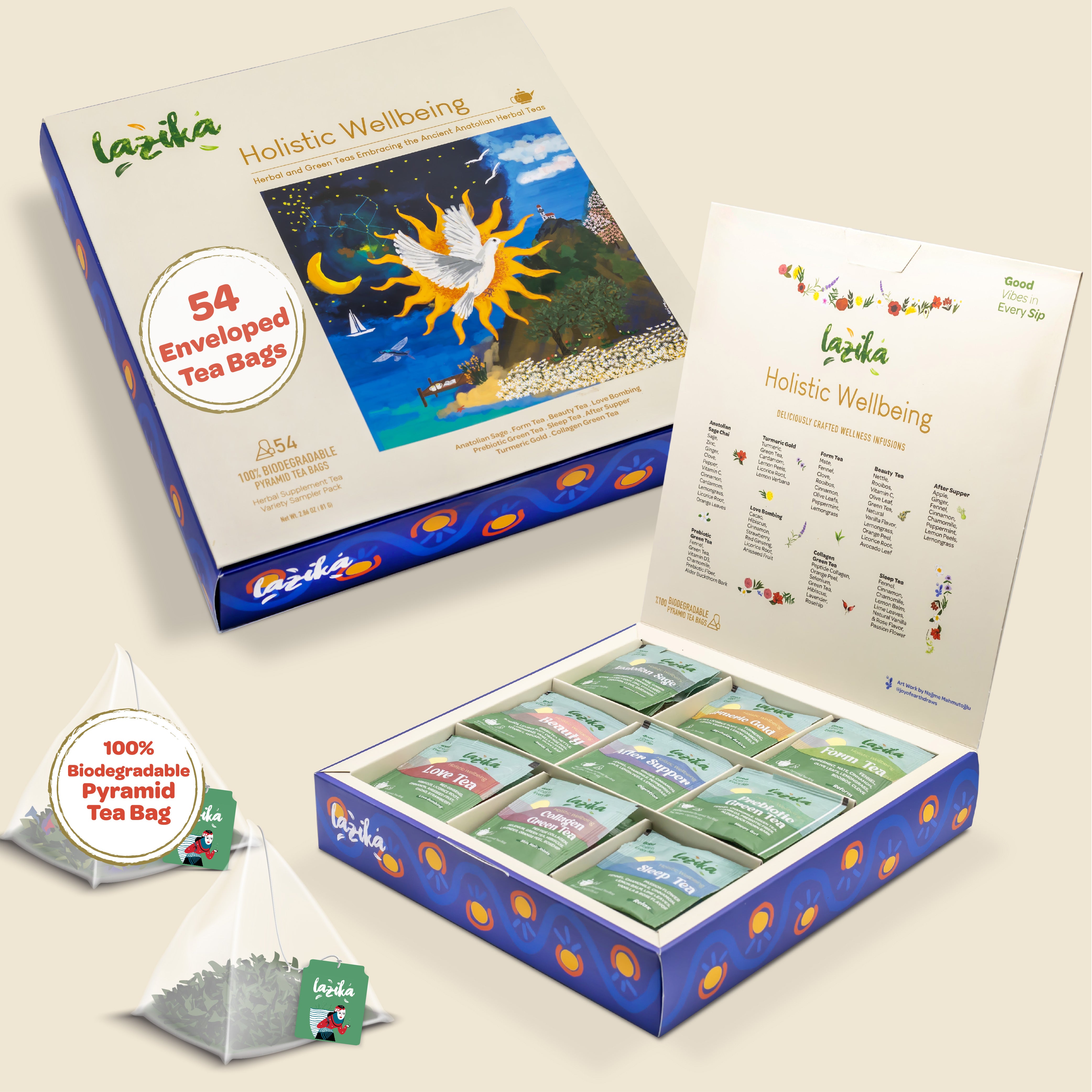 Holistic Wellbeing Herbal Tea Assortment