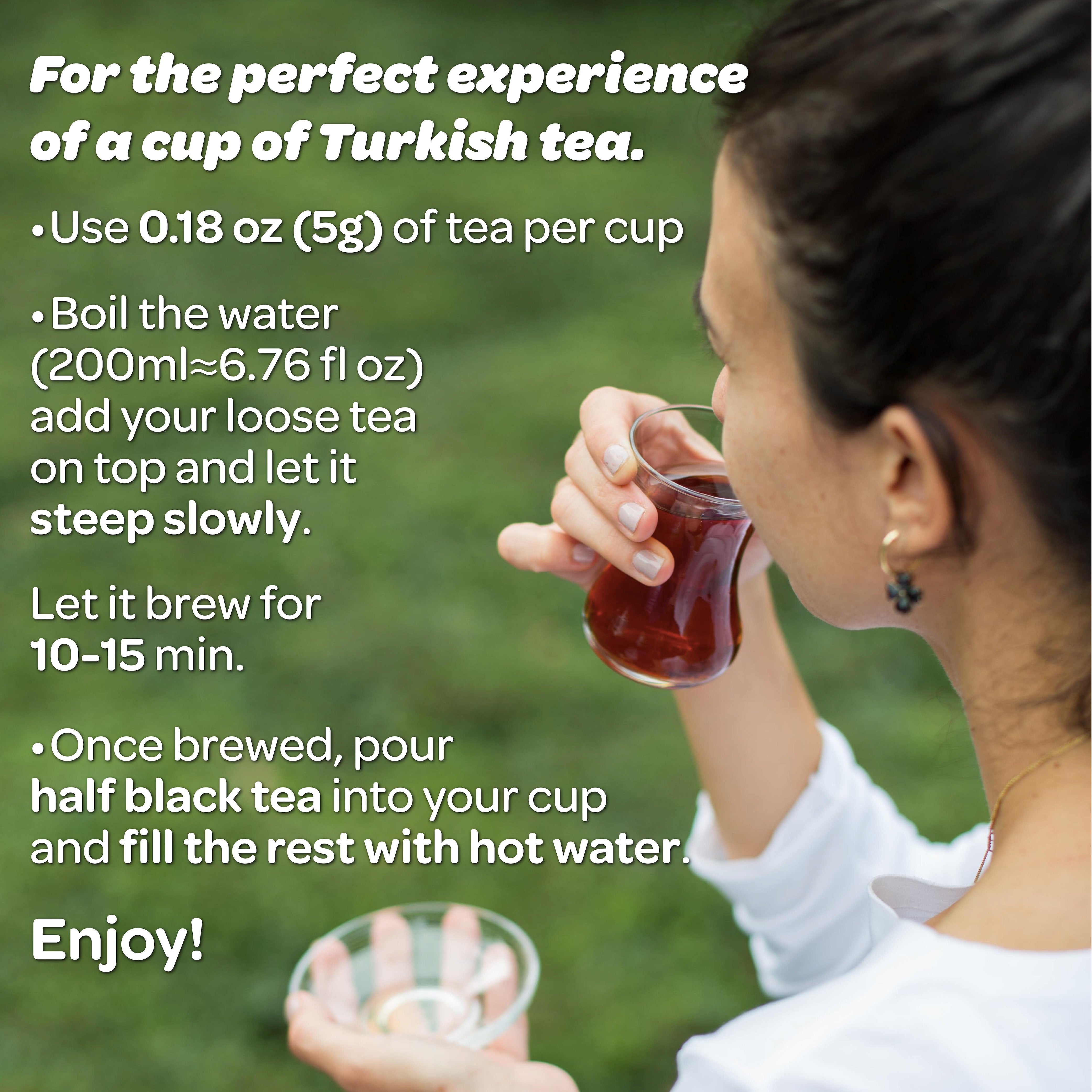 Turkish Black Tea with Gift Package