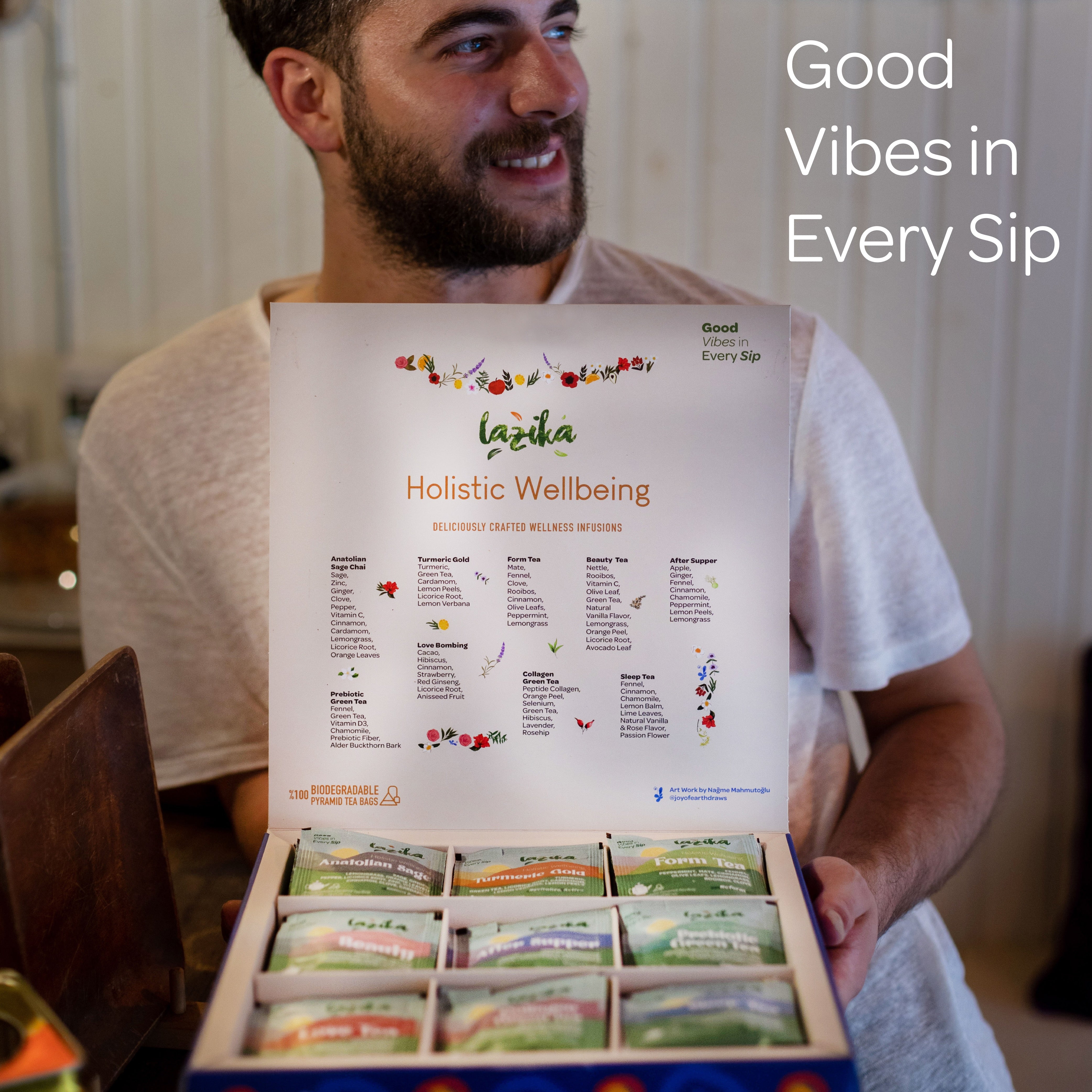 Holistic Wellbeing Herbal Tea Assortment