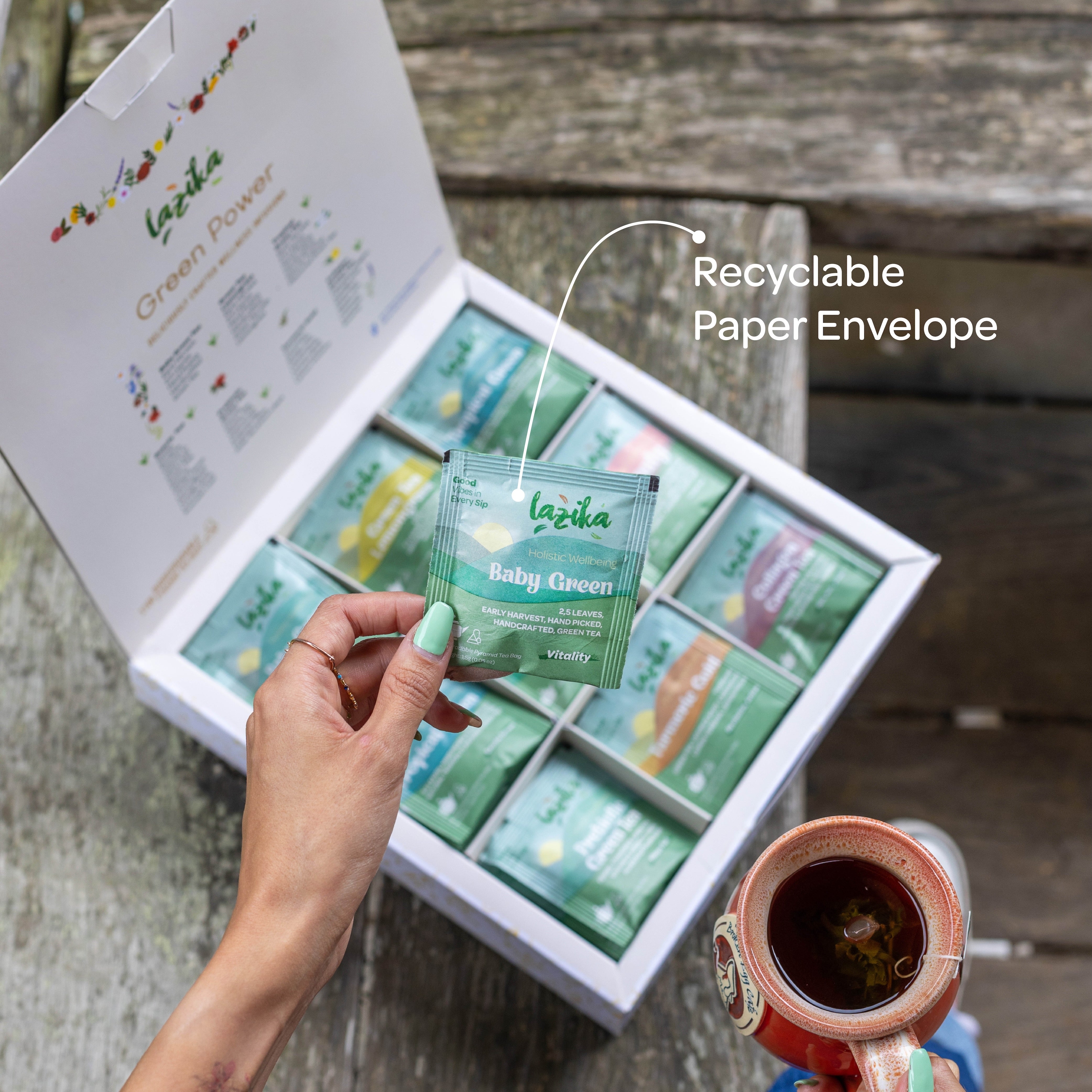 Green Power Herbal Tea Assortment