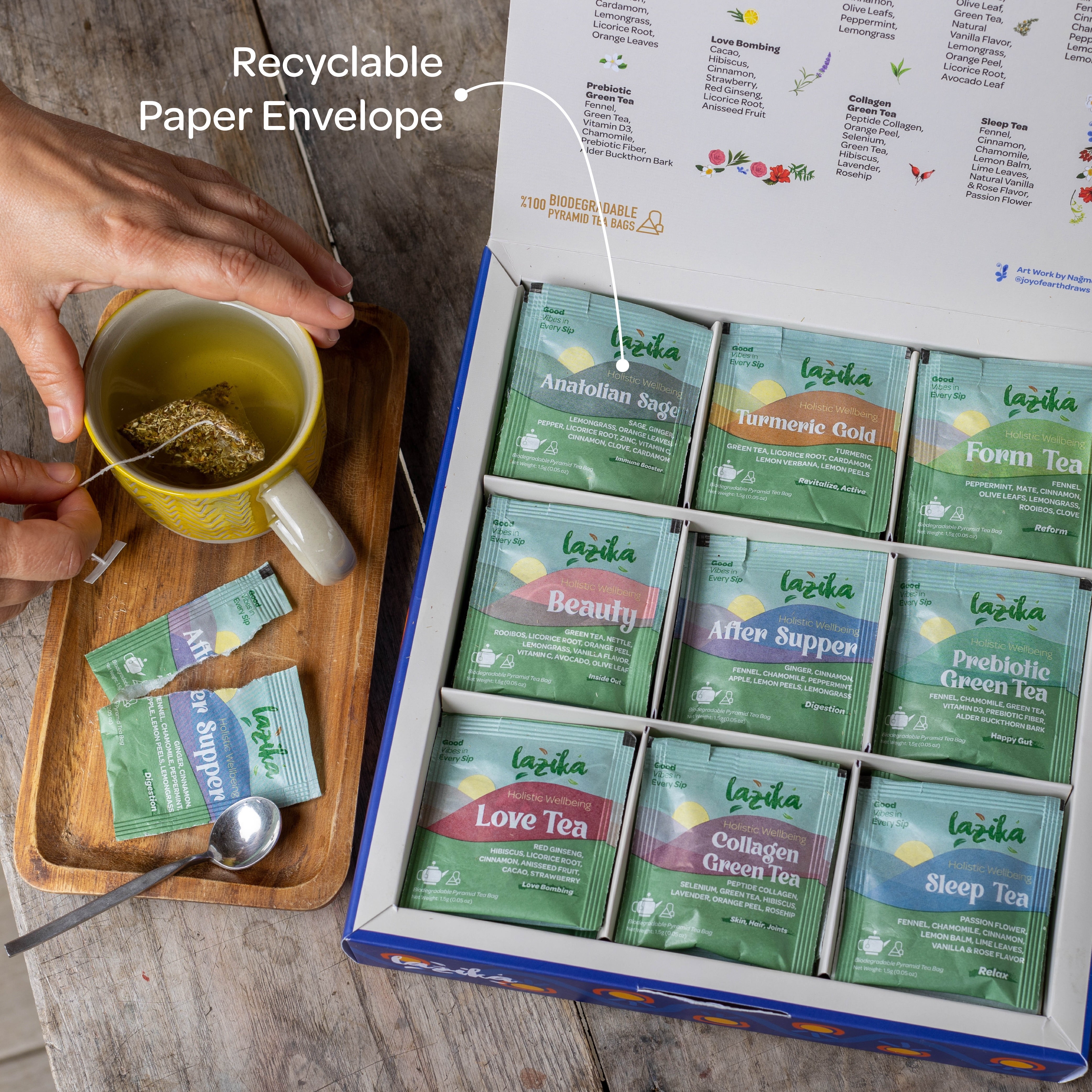 Holistic Wellbeing Herbal Tea Assortment