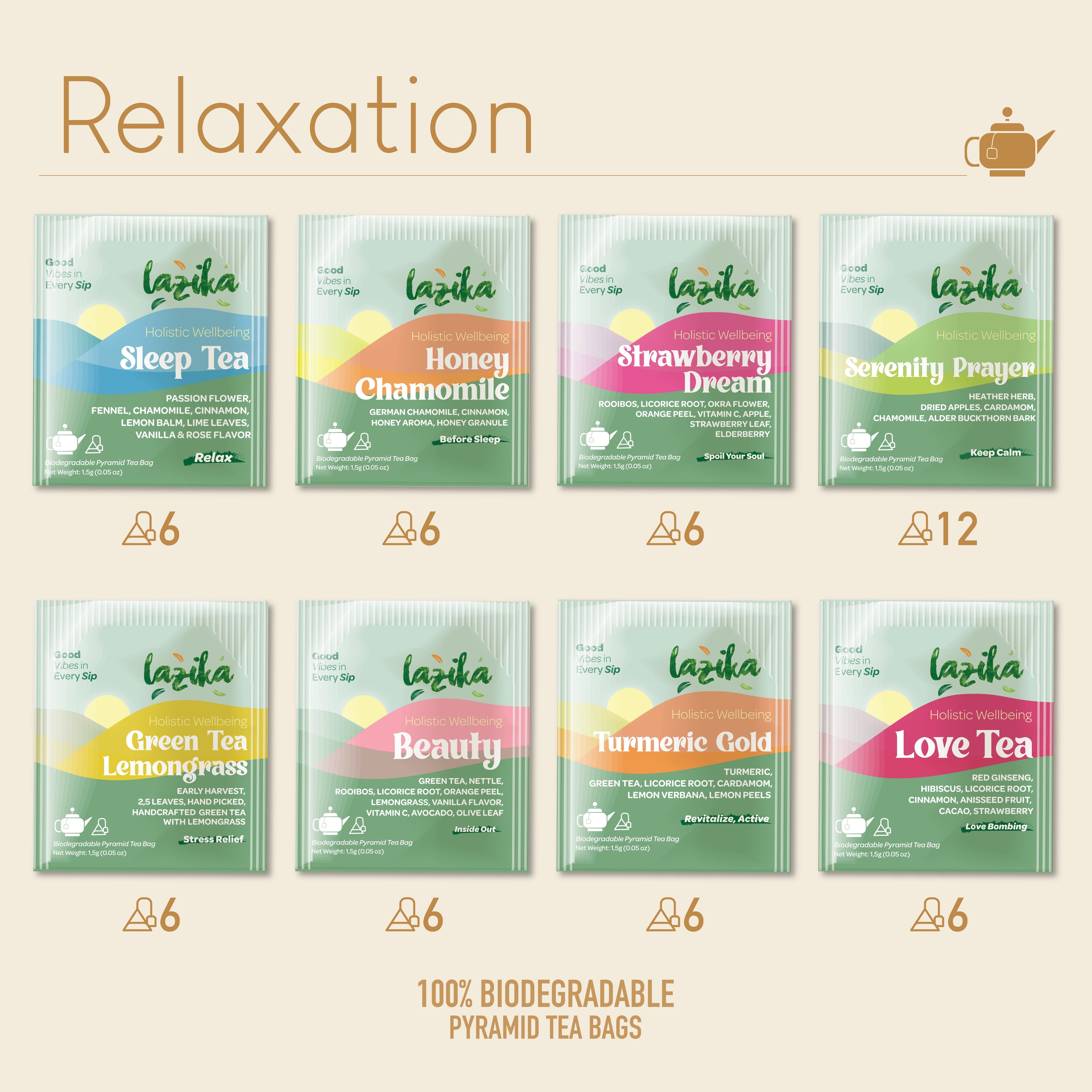 Relaxation Herbal Tea Assortment