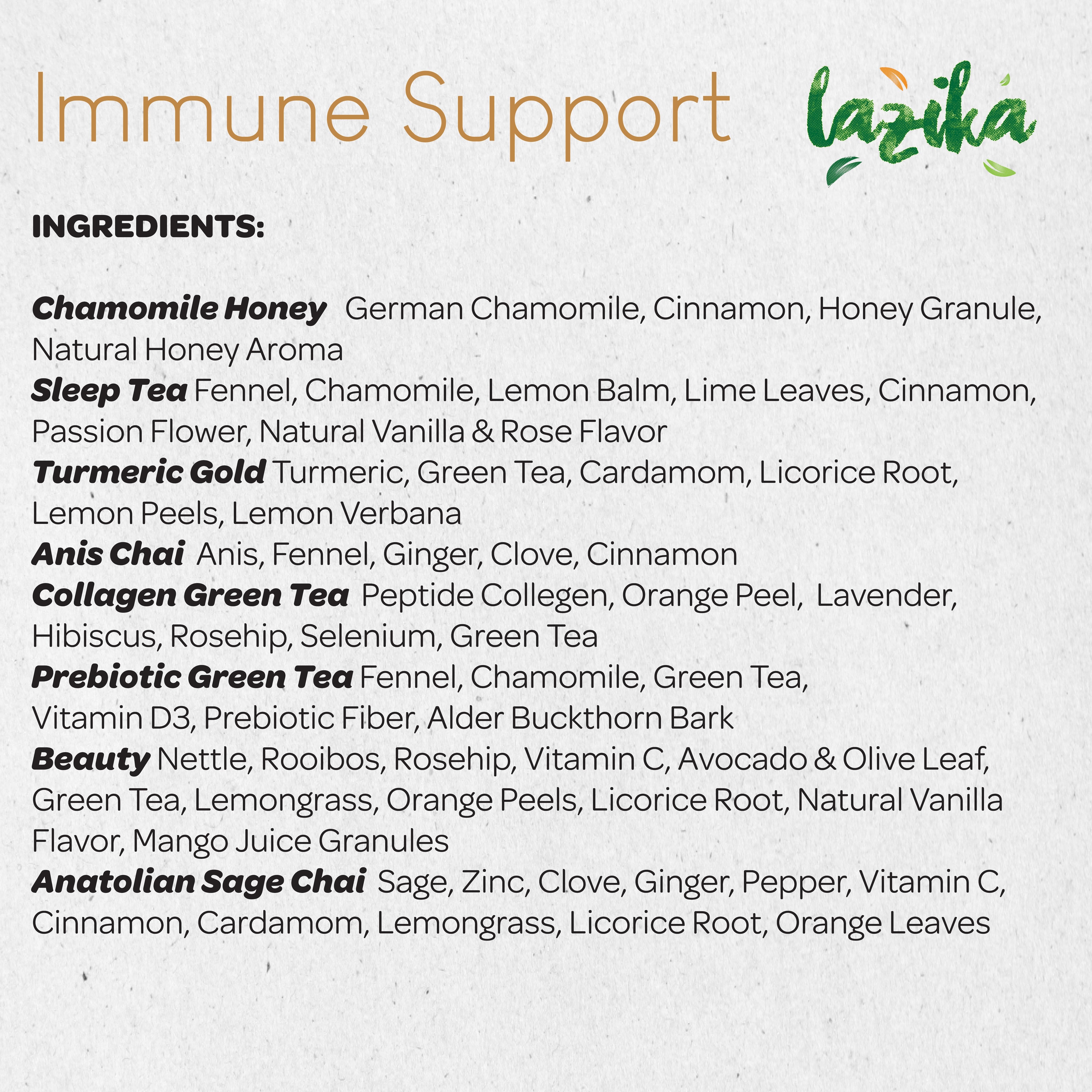 Immune Support Tea Assortment